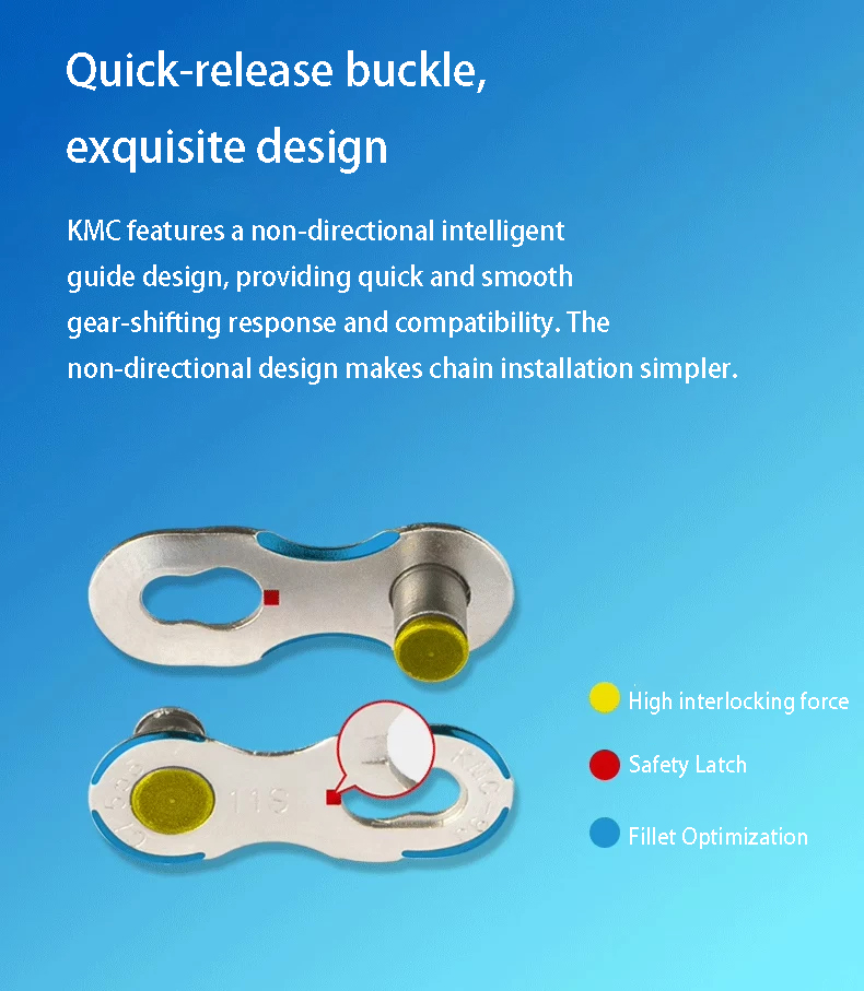 وصلات سلسلة دراجة KMC XGlide/Z - مراجعة Chain Quick Link وسعره