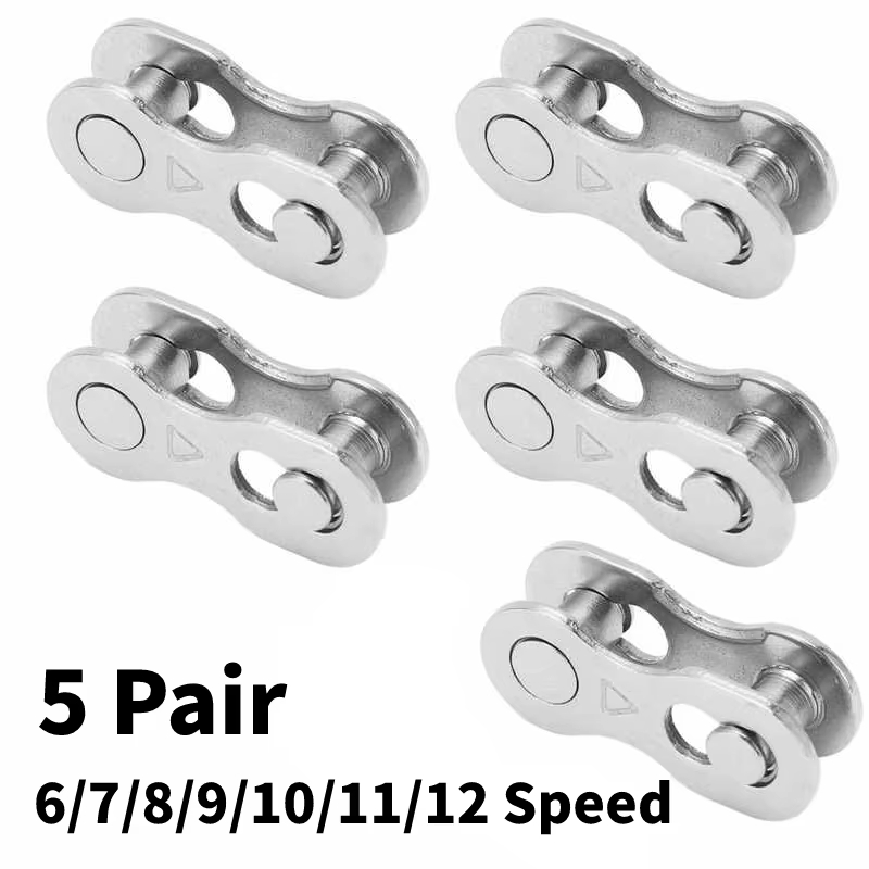 5 زوج 1/6/7/8/9/10/11/12 سرعة  - مراجعة Chain Quick Link وسعره